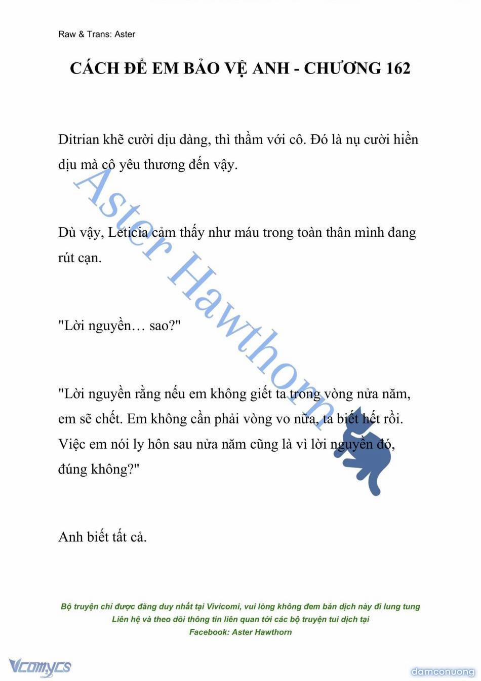 [Novel] Cách Để Em Bảo Vệ Anh 162 trang 0