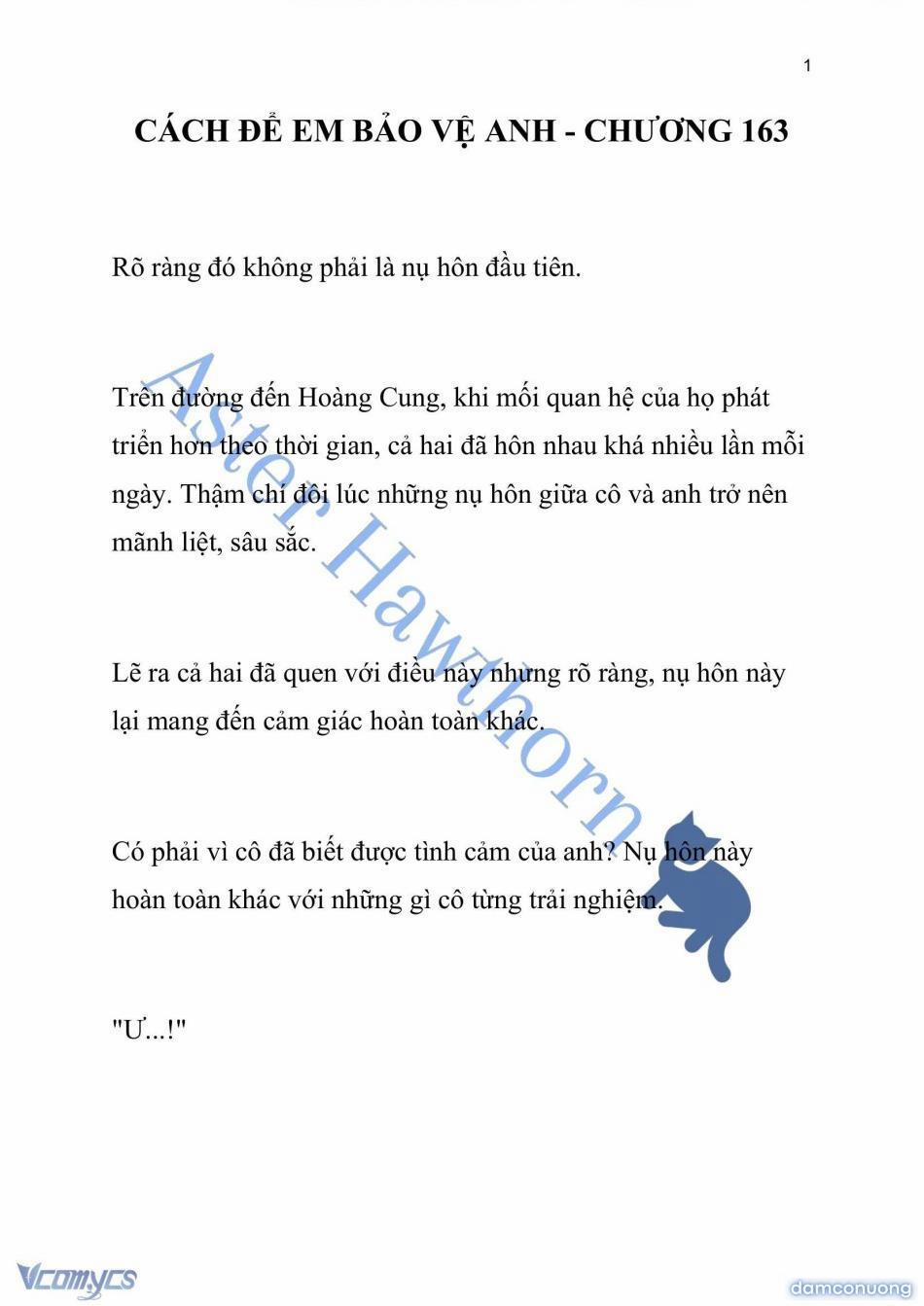 [Novel] Cách Để Em Bảo Vệ Anh 163 trang 0