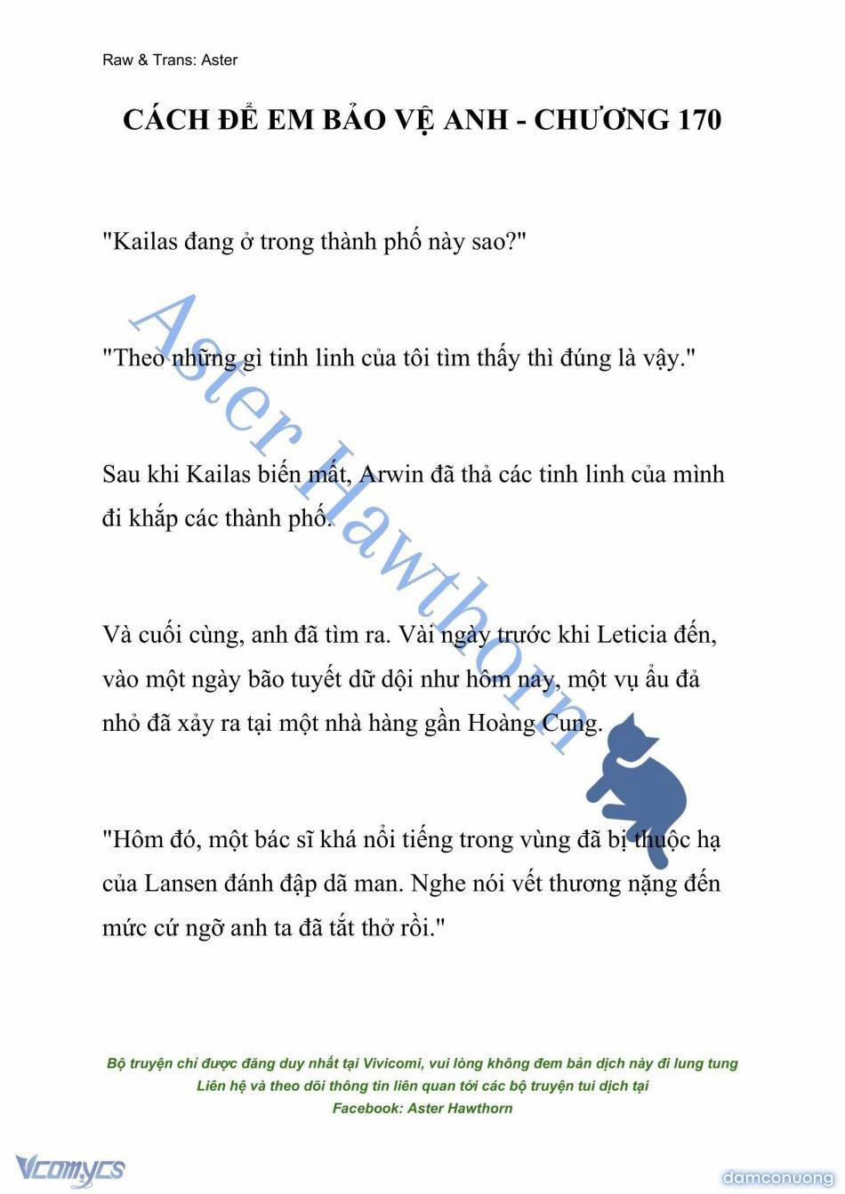 [Novel] Cách Để Em Bảo Vệ Anh 170 trang 0