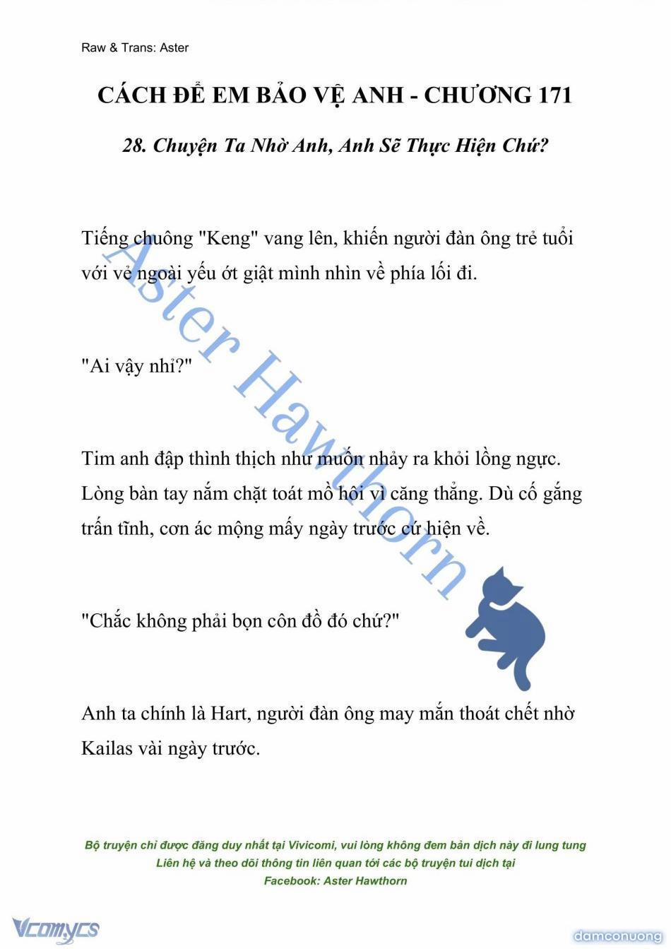 [Novel] Cách Để Em Bảo Vệ Anh 171 trang 0