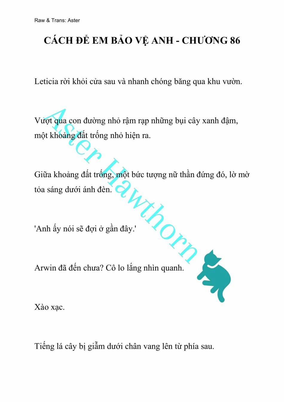 [Novel] Cách Để Em Bảo Vệ Anh 86 trang 0