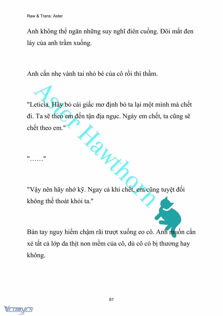 [Novel] Cách Để Em Bảo Vệ Anh 93 trang 60