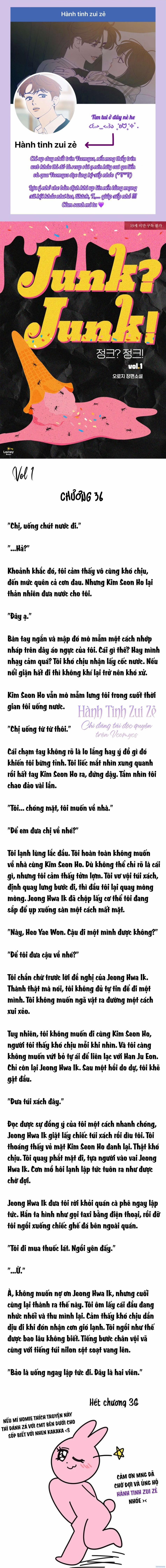 [Novel] - Junk? Junk! 36 trang 0