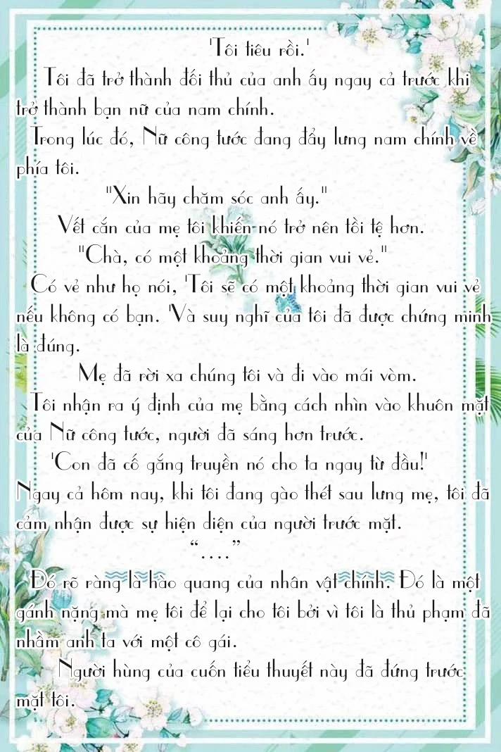 [Novel] Tôi Trở Thành Bạn Của Nam Chính 4 trang 9