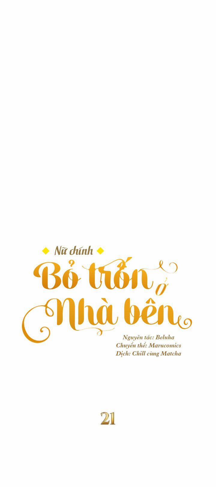 Nữ Chính Bỏ Trốn Ở Nhà Bên 21 trang 28