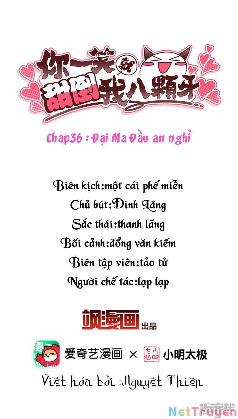 Nụ Cười Của Nàng Liền Ngọt Đảo Ta Tám Viên Nha 36 trang 1