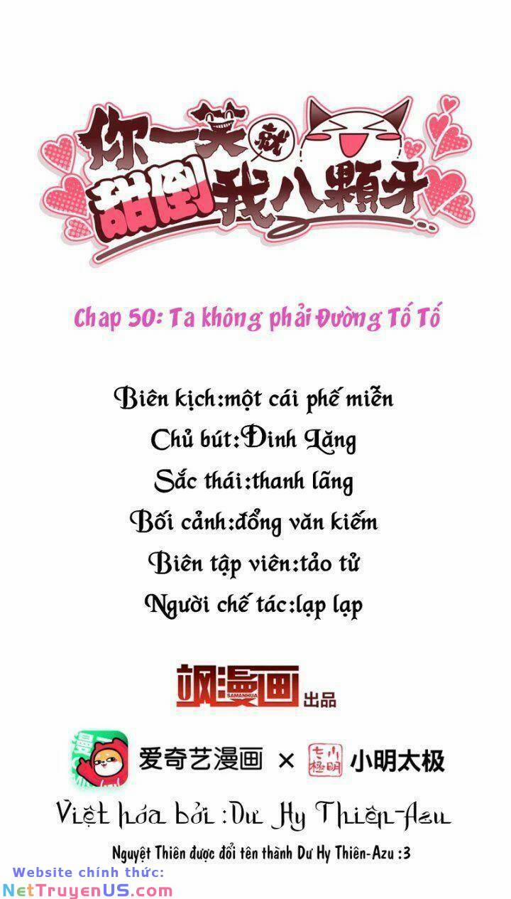 Nụ Cười Của Nàng Liền Ngọt Đảo Ta Tám Viên Nha 50 trang 2