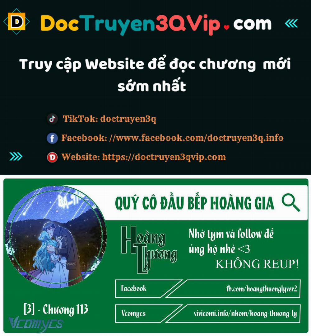 Nữ Đầu Bếp Hoàng Gia 113 trang 0