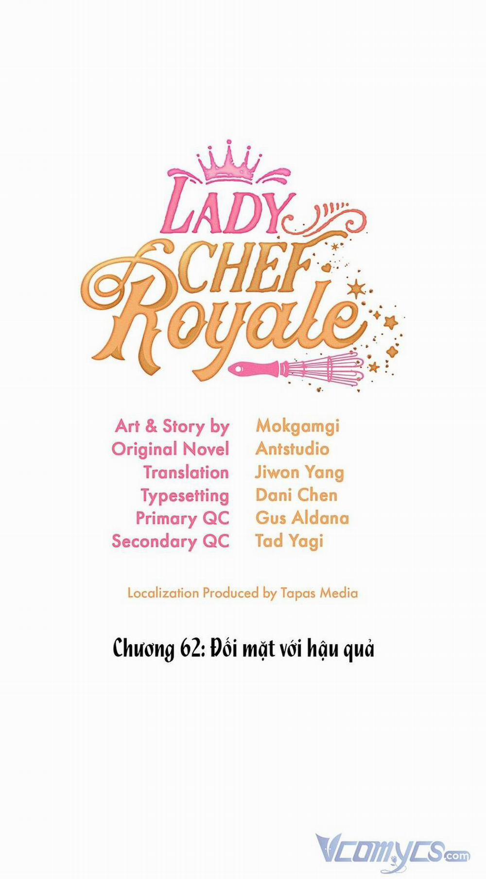 Nữ Đầu Bếp Hoàng Gia 62 trang 2