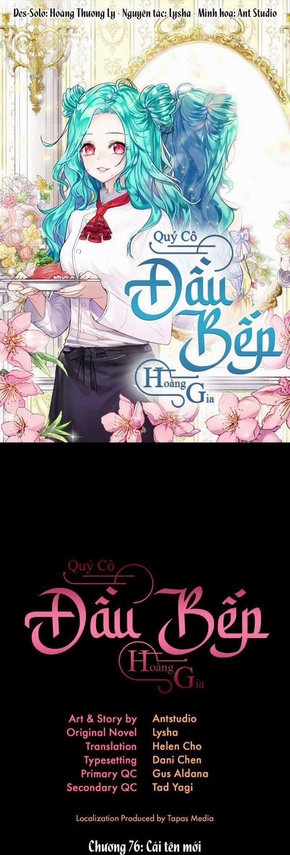 Nữ Đầu Bếp Hoàng Gia 76 trang 1