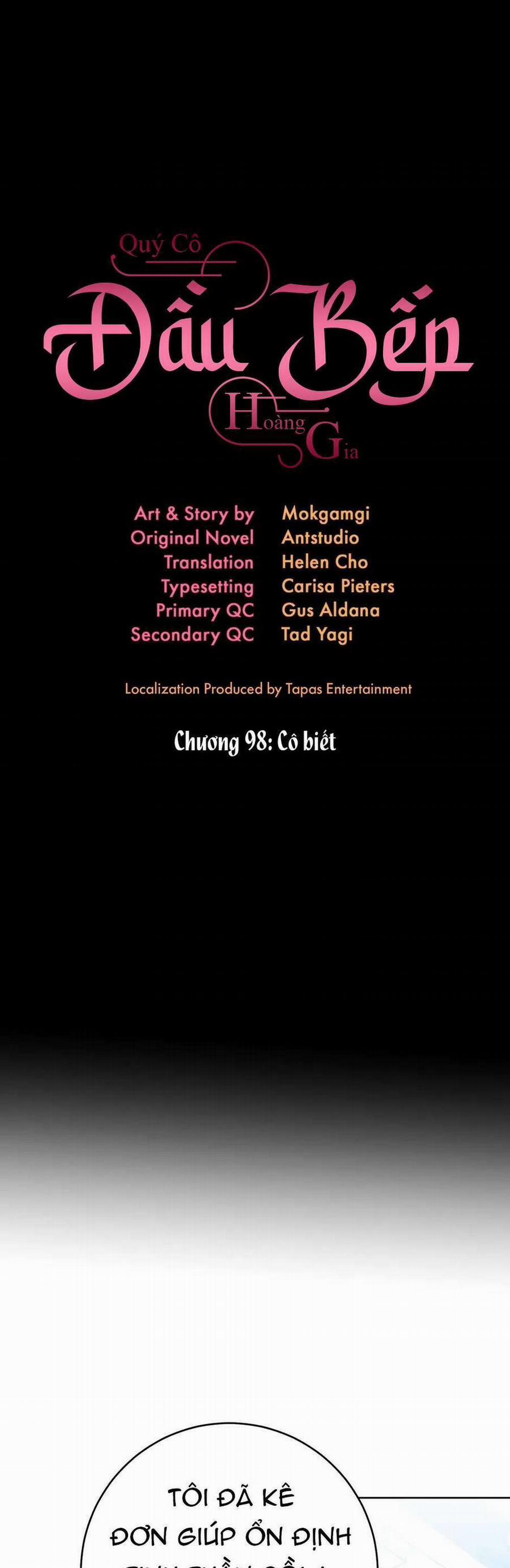 Nữ Đầu Bếp Hoàng Gia 98 trang 5