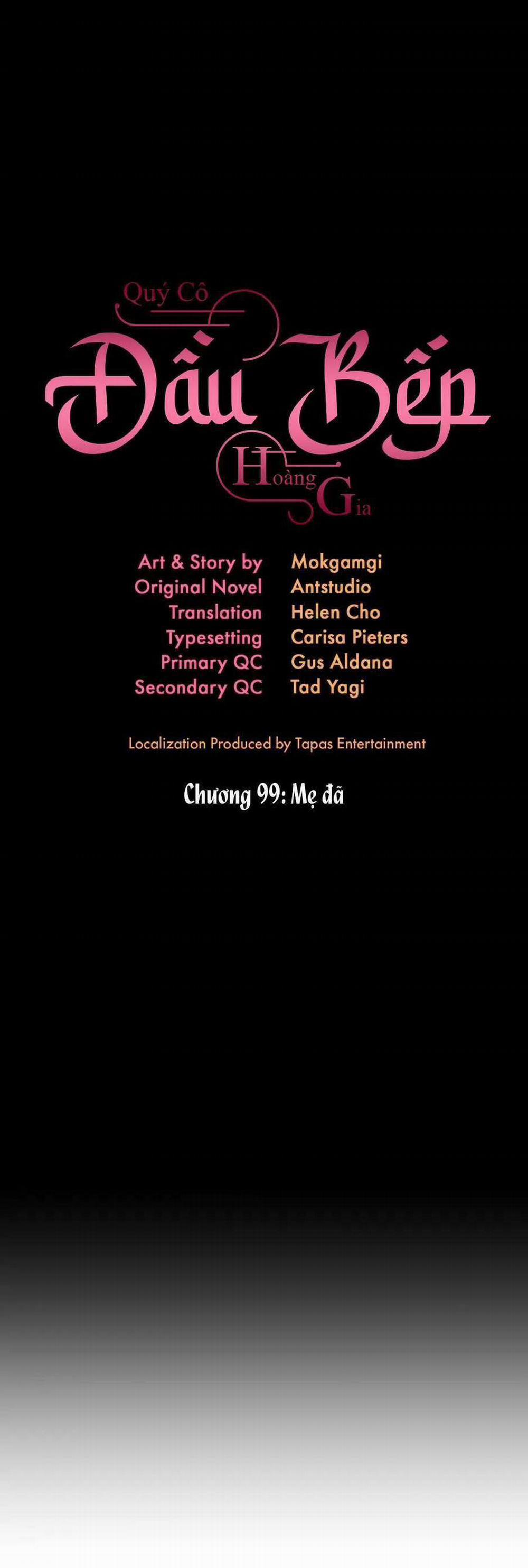 Nữ Đầu Bếp Hoàng Gia 99 trang 22