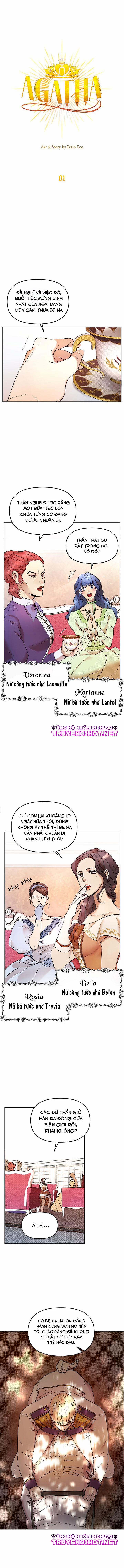 Nữ Hoàng Agatha 1 trang 5