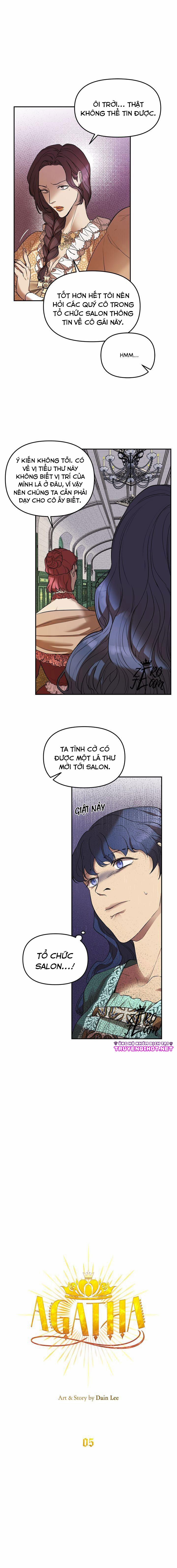 Nữ Hoàng Agatha 5 trang 3