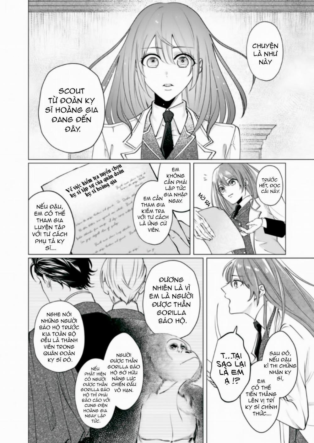 Nữ Kỵ Sĩ Nhận Sự Bảo Hộ Của Thần Gorilla Được Quân Đội Hoàng Gia Yêu Mến 1 trang 15