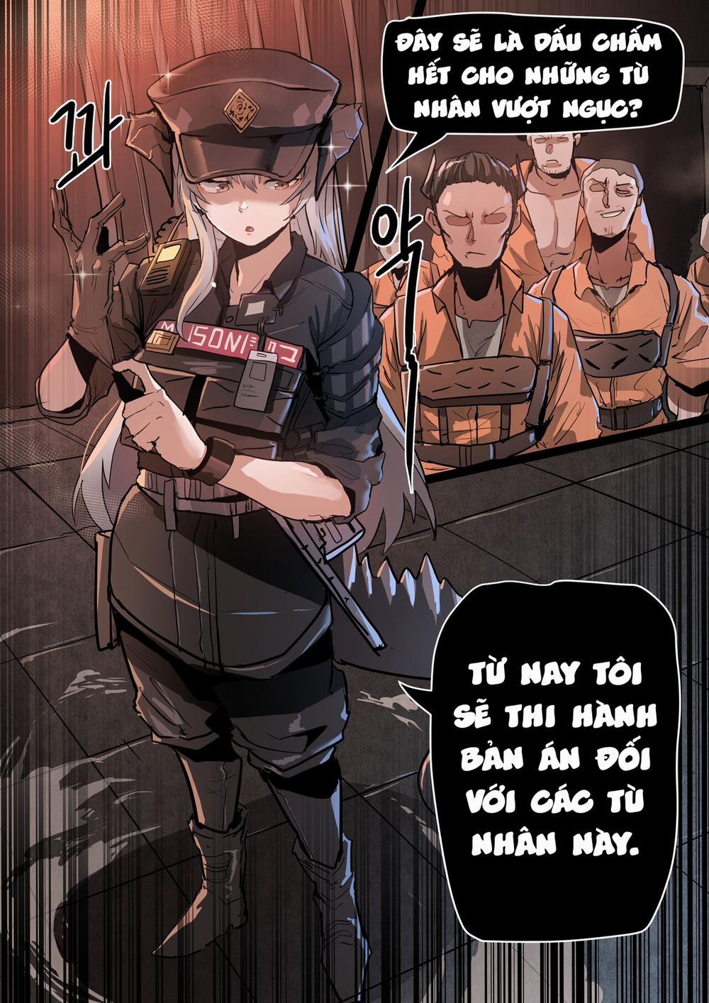 Nữ quản ngục damdang (Arknights) Oneshot trang 0