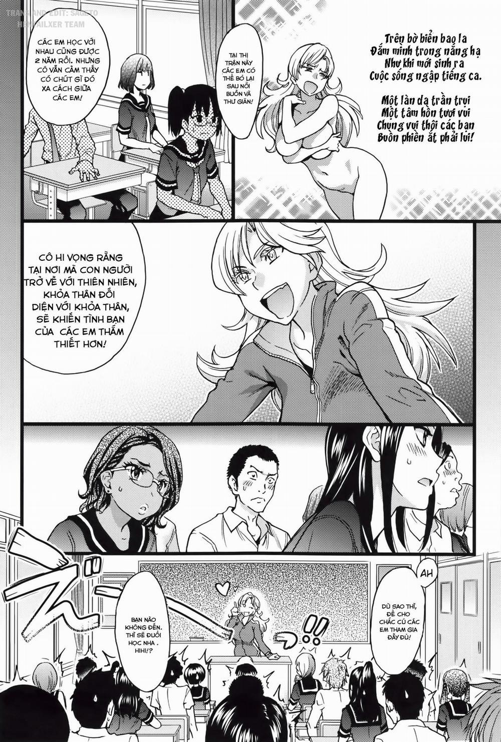 Nudism beach ni Shuugakuryokou de 1 trang 11