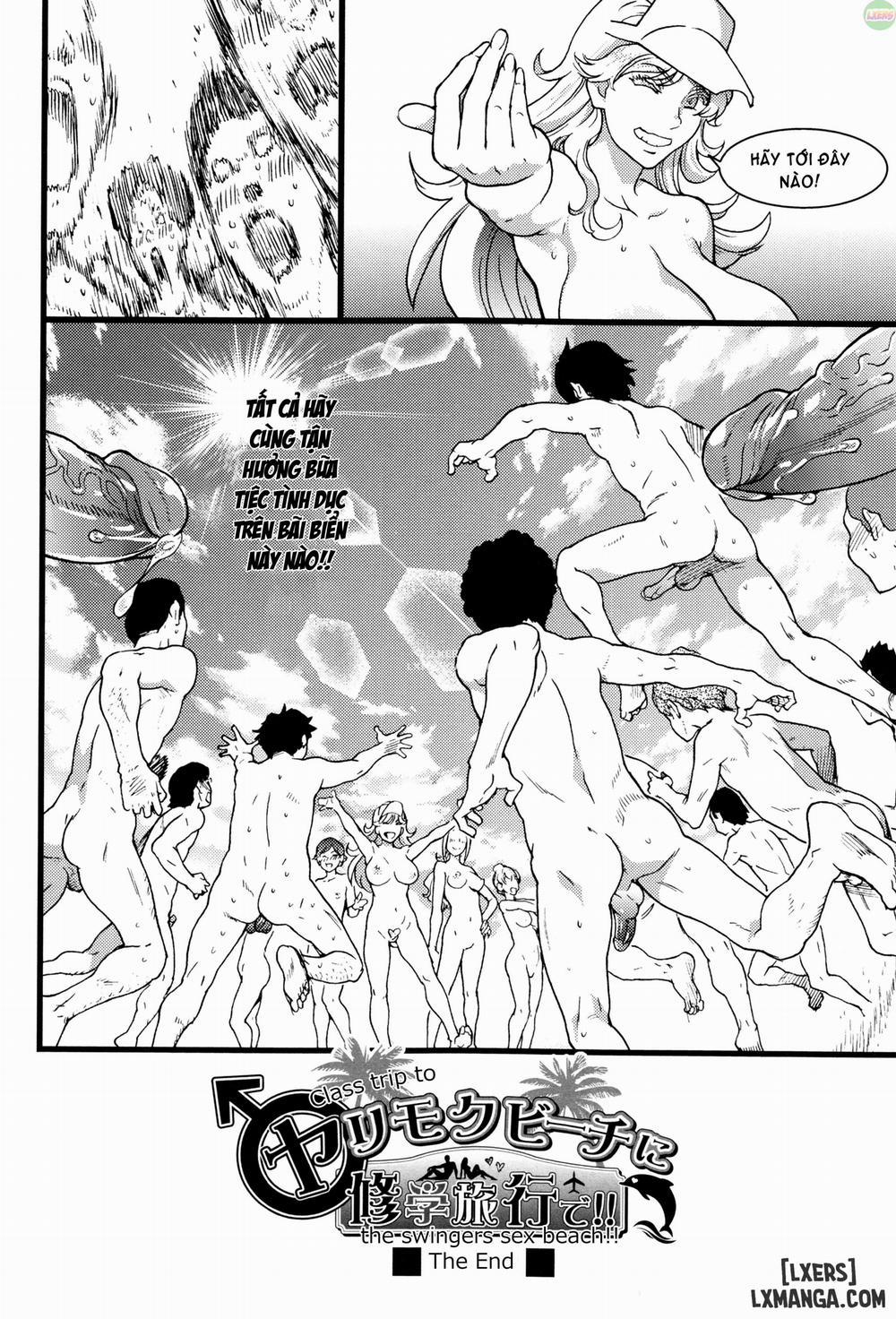 Nudist Beach ni Shuugakuryokou de 8 END trang 40