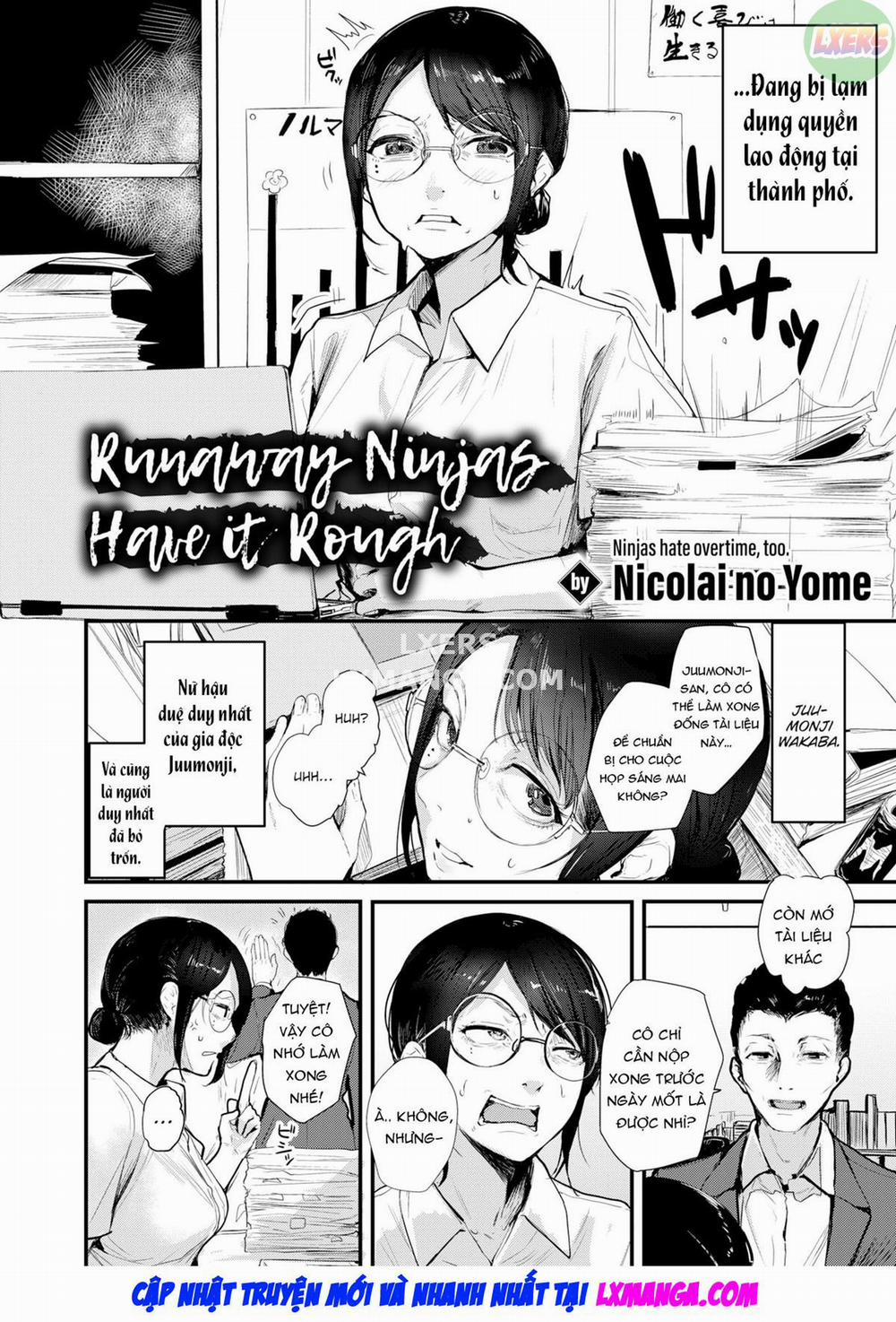 Nukenin, Sore wa Kurushi Oneshot trang 2