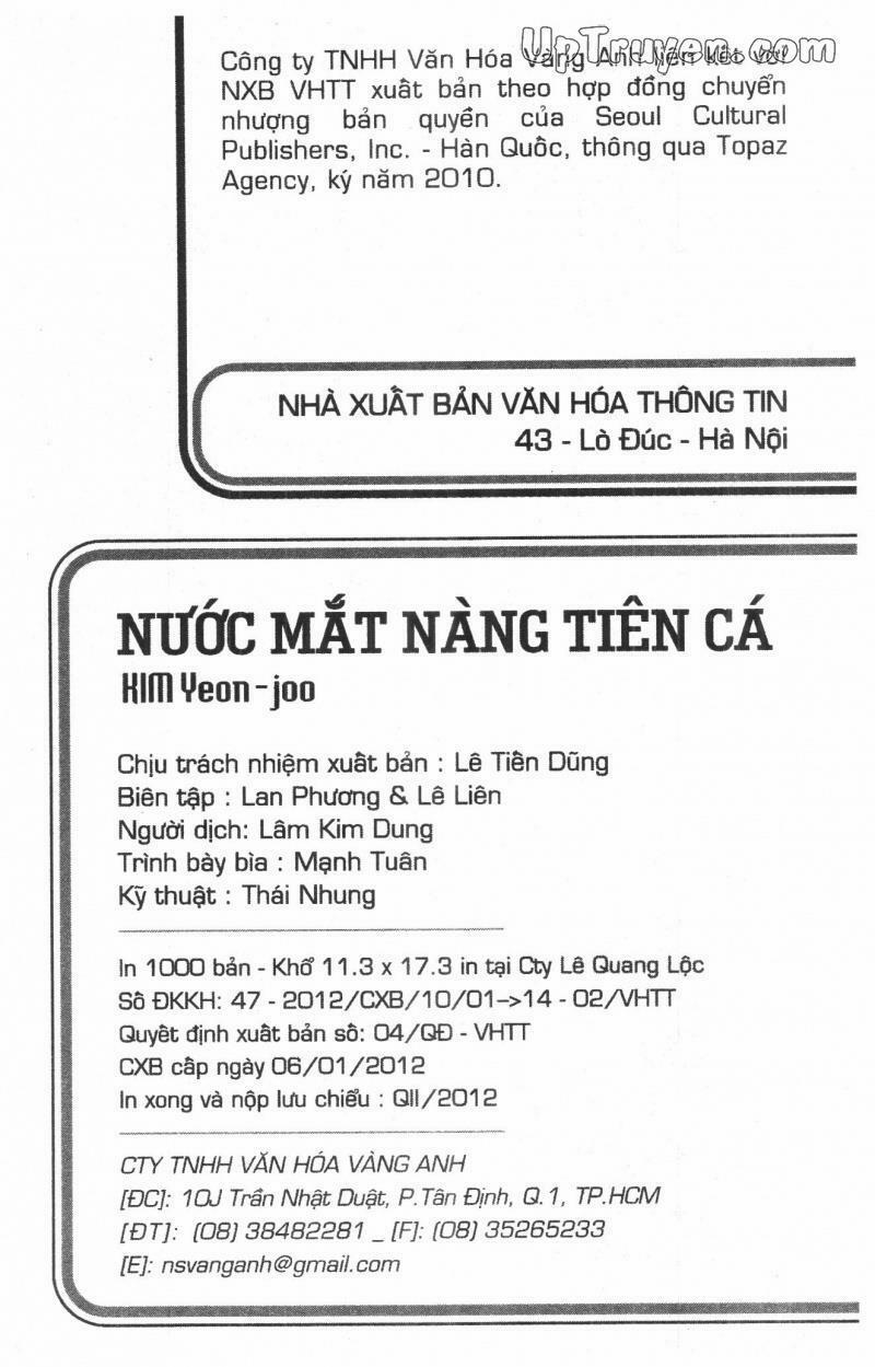 Nước Mắt Nàng Tiên Cá 7 trang 1