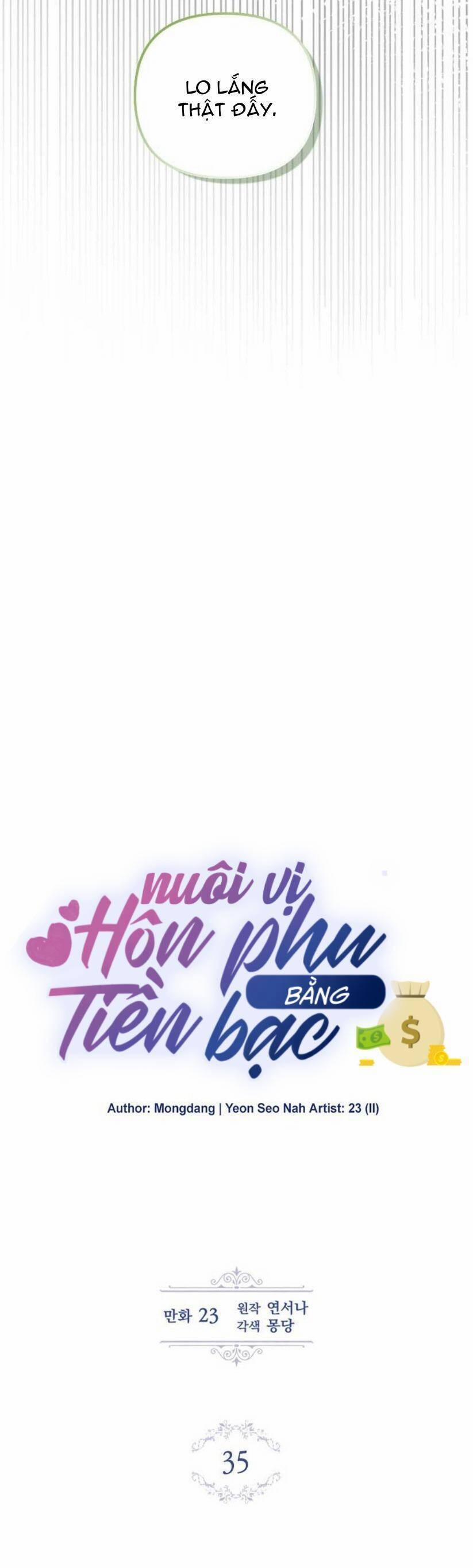 Nuôi Vị Hôn Phu Bằng Tiền Bạc 35 trang 13