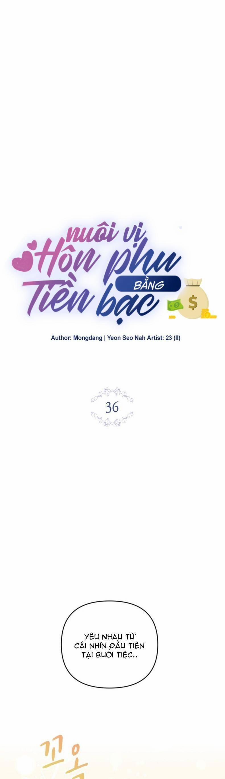 Nuôi Vị Hôn Phu Bằng Tiền Bạc 36 trang 13