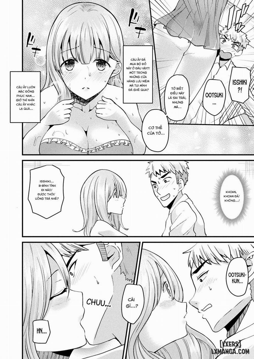 Nyotaika Shite Shuugaku Ryokou de Koi o Suru Oneshot trang 9