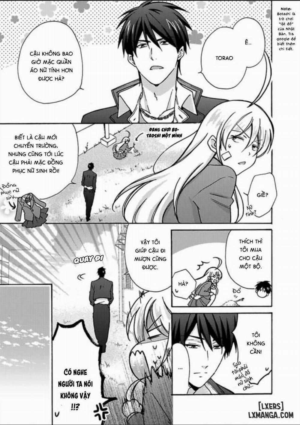 Nyotaika Yankee Gakuen: Ore no Hajimete, Nerawaretemasu! 11.5 trang 1