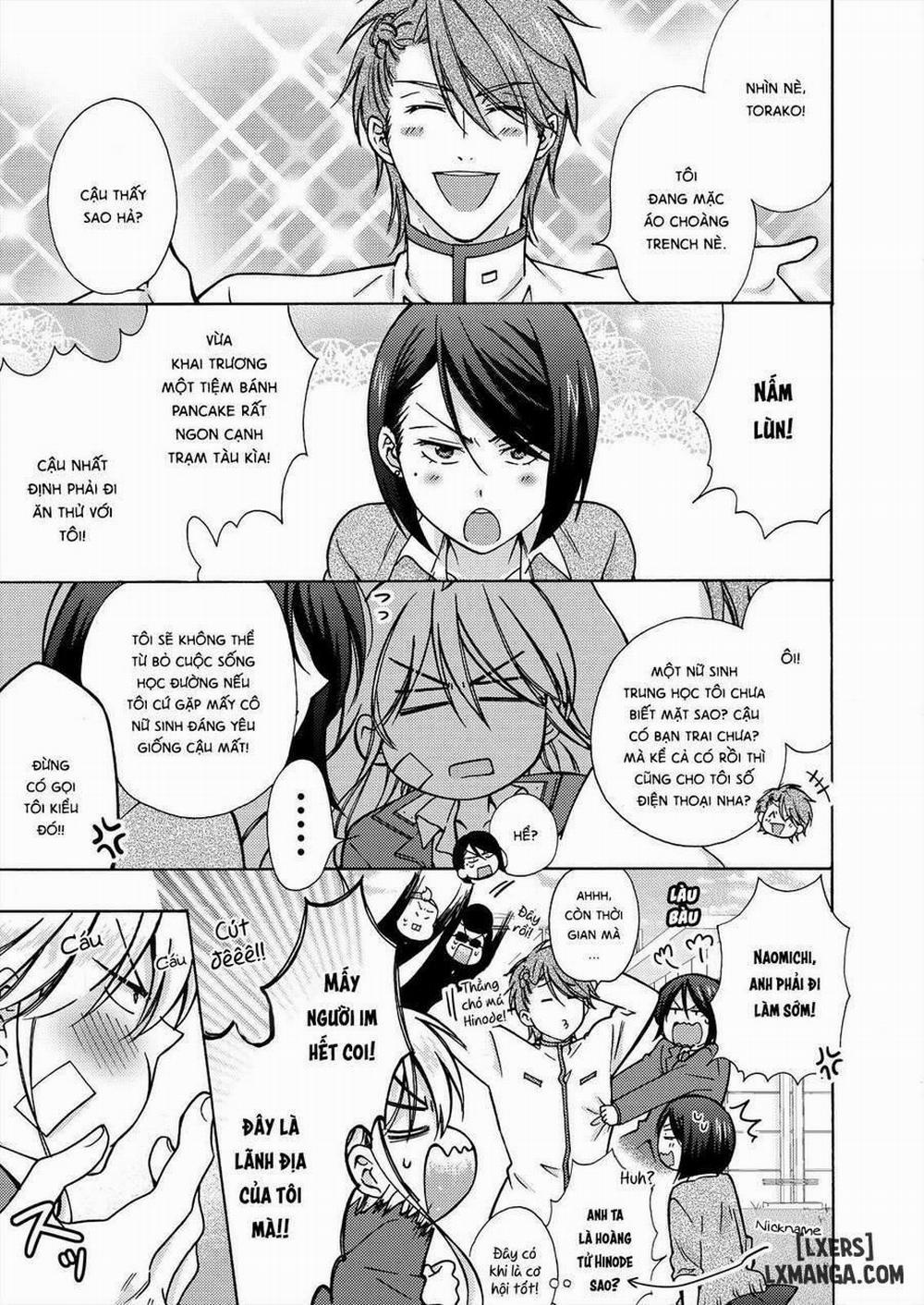 Nyotaika Yankee Gakuen: Ore no Hajimete, Nerawaretemasu! 14.5 trang 2