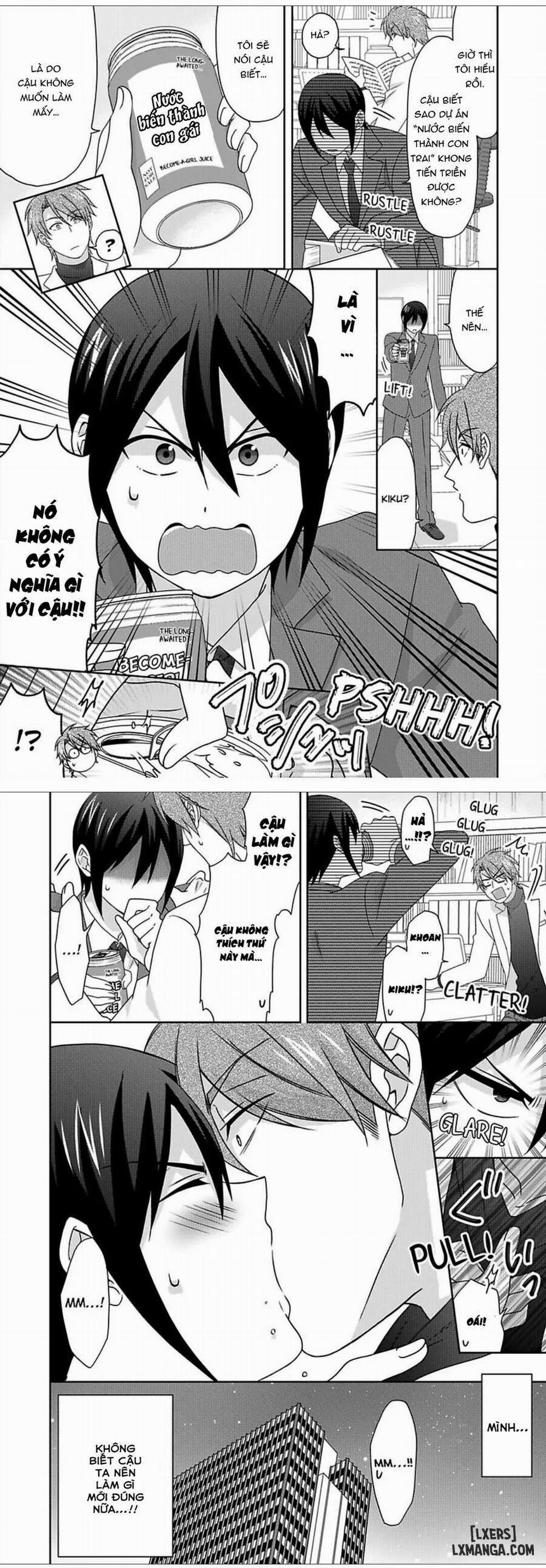 Nyotaika Yankee Gakuen: Ore no Hajimete, Nerawaretemasu! 45 trang 18