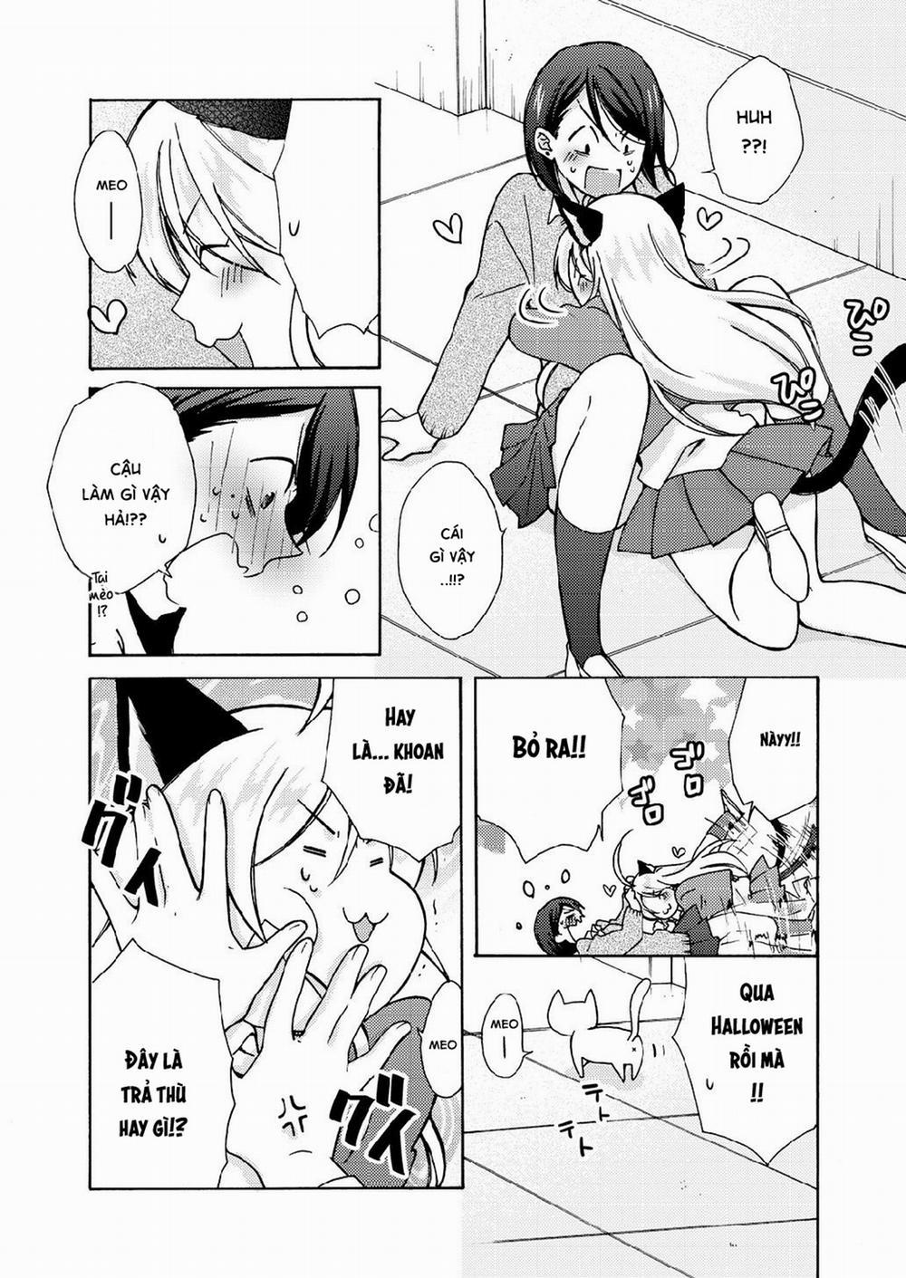 Nyotaika Yankee Gakuen 0 Biến thành mèo trang 16