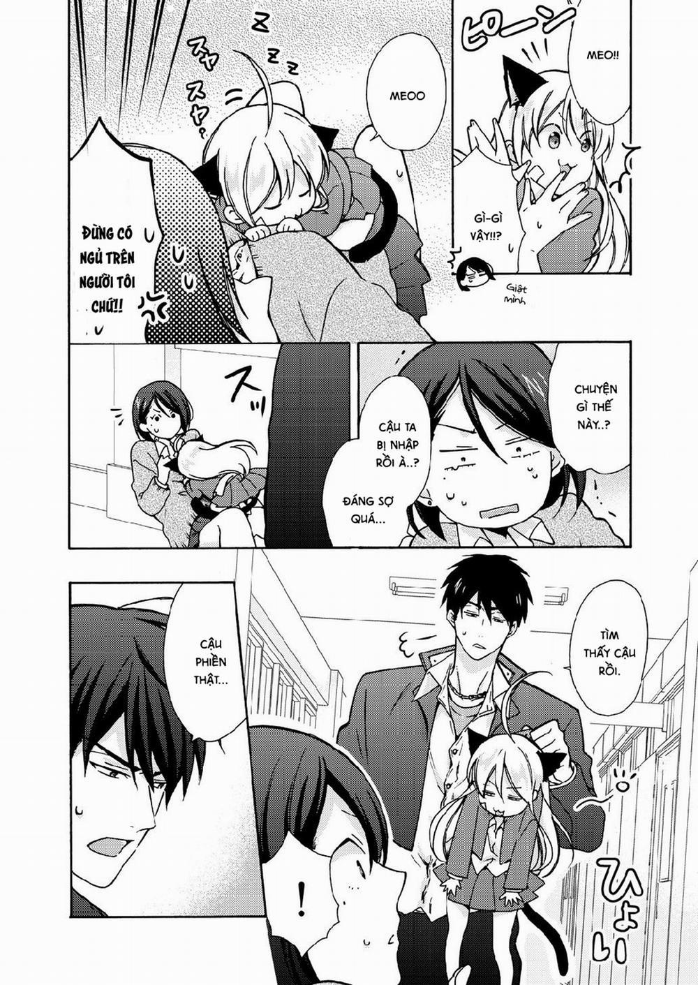 Nyotaika Yankee Gakuen 0 Biến thành mèo trang 17