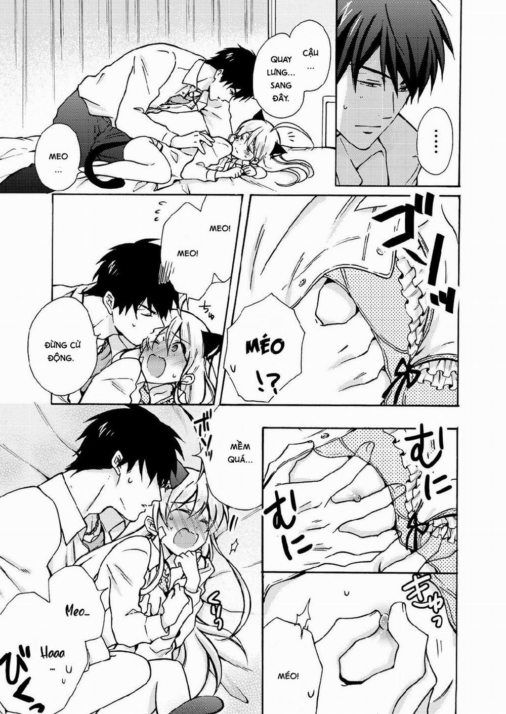 Nyotaika Yankee Gakuen 0 Biến thành mèo trang 28