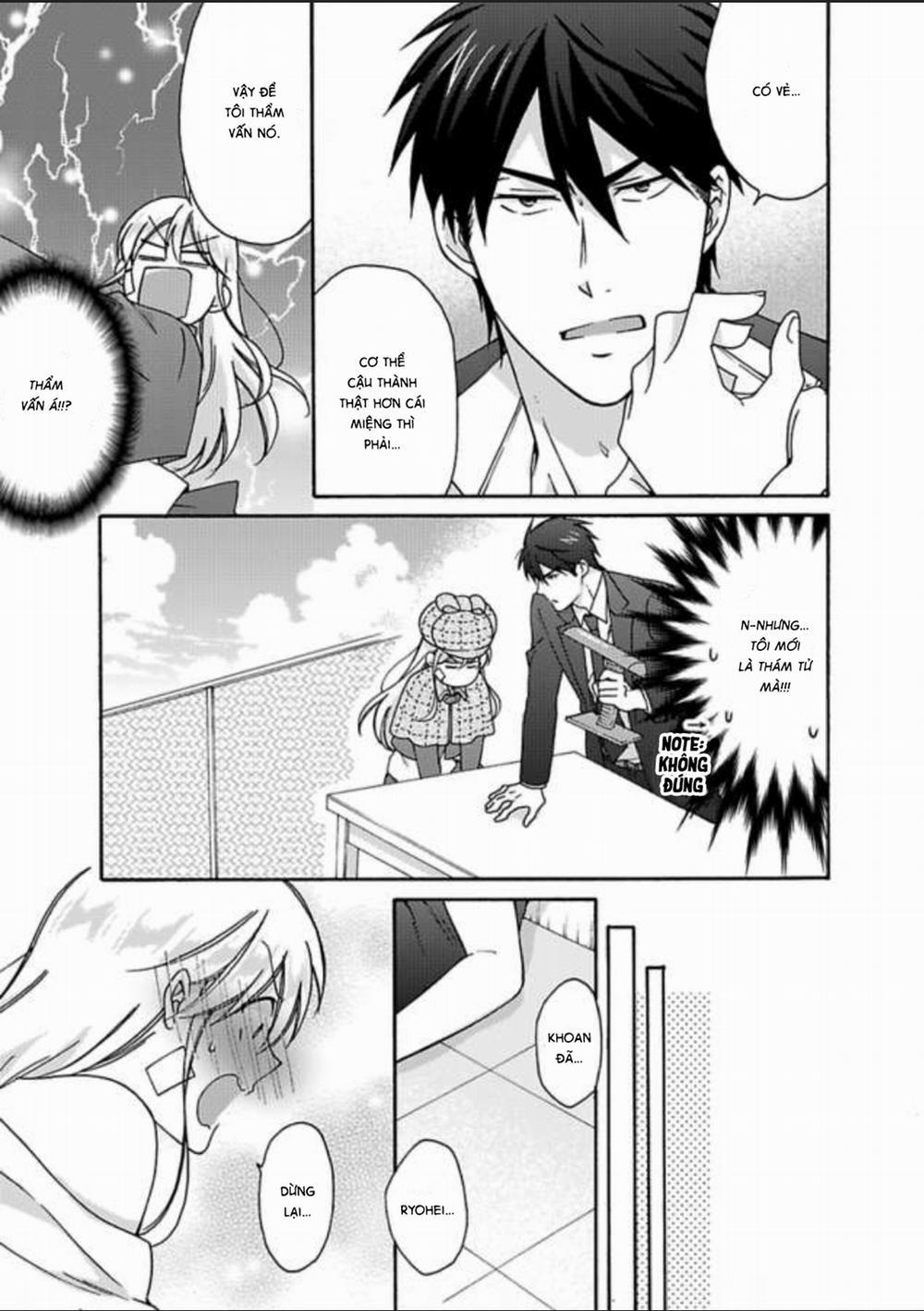 Nyotaika Yankee Gakuen 0 Tỏ tình 0 trang 14