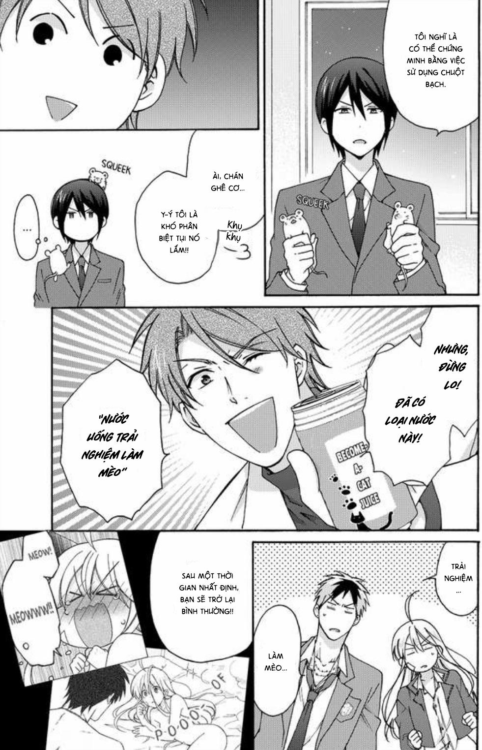 Nyotaika Yankee Gakuen 0 Tỏ tình 0 trang 4