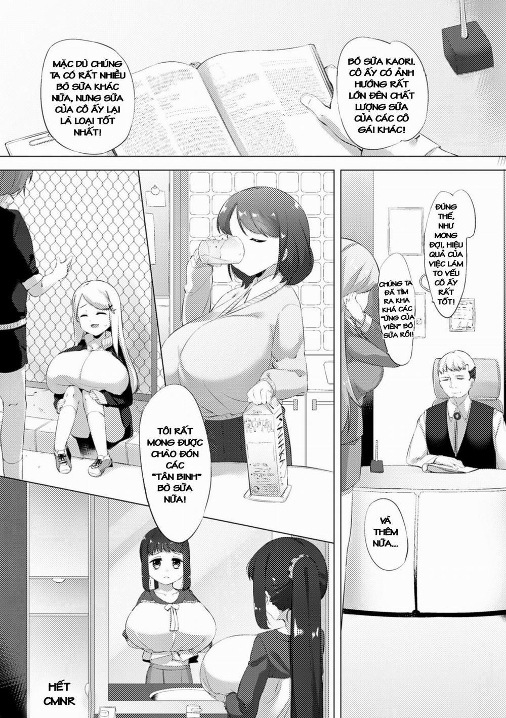 Nyuugyuu Shoujo Kaori Saishuuwa Oneshot trang 20