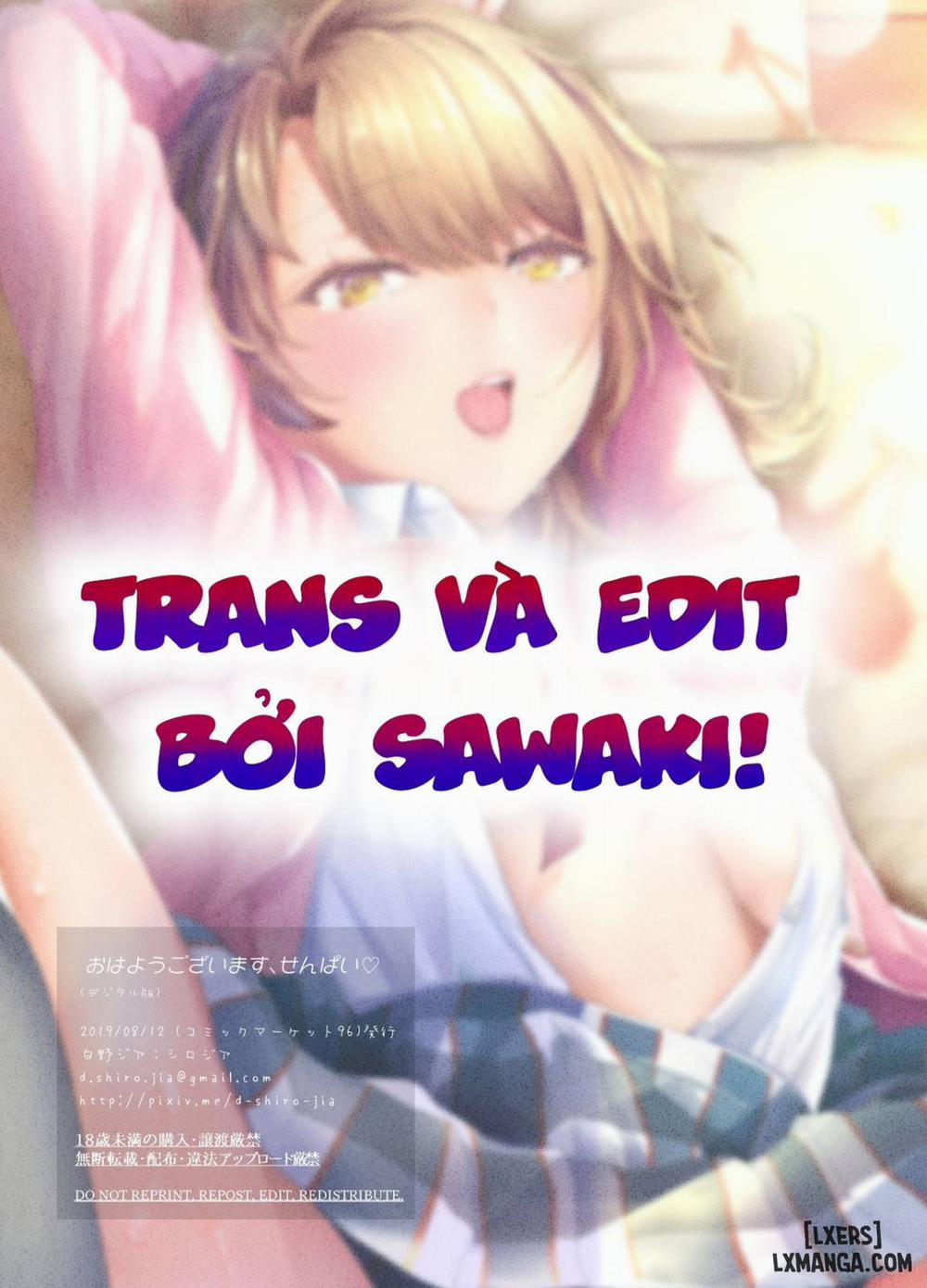 Ohayou Gozaimasu, Senpai Oneshot trang 22