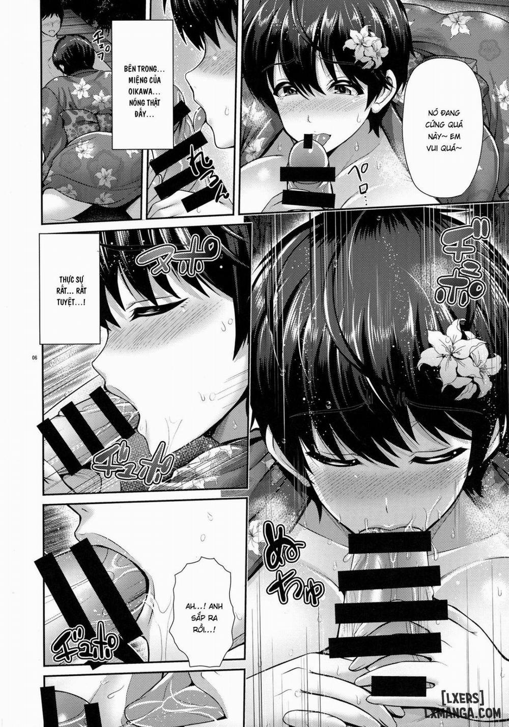 Oikawa-san And Her Big Breasts In a Yukata Oneshot trang 8