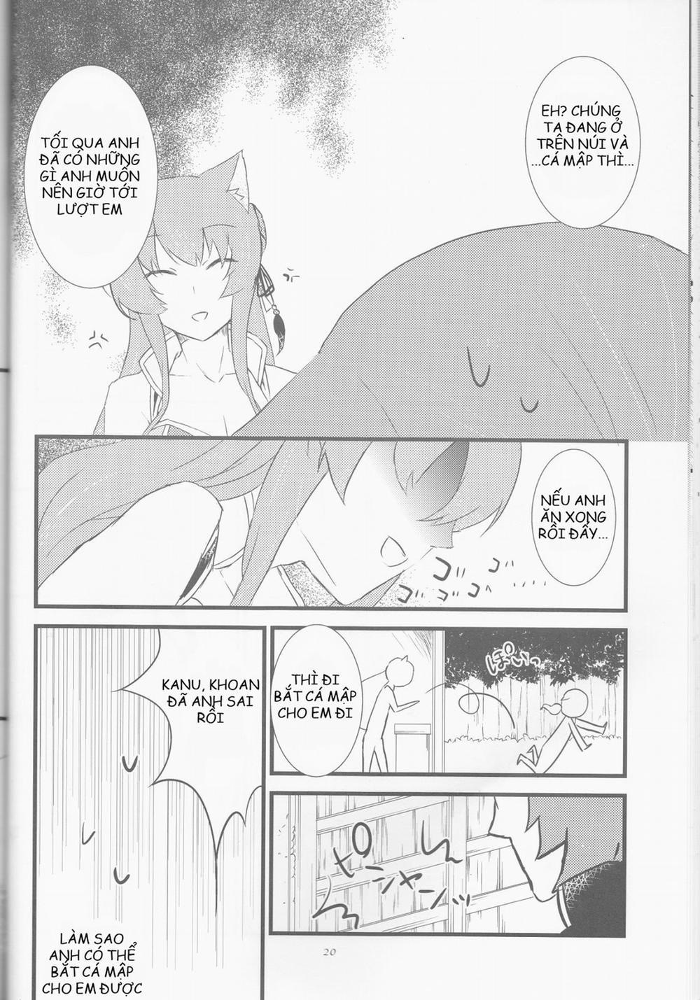 Oishii Gohan (Juuza Engi) Oneshot trang 18