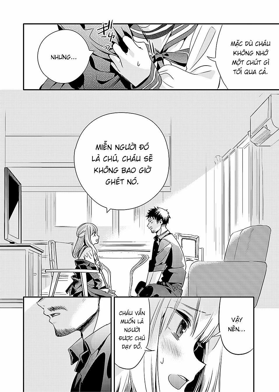 Oji-San Ga Joshi●Sei Ni Warui Koto Wo Oshieru Hanashi 10 trang 12