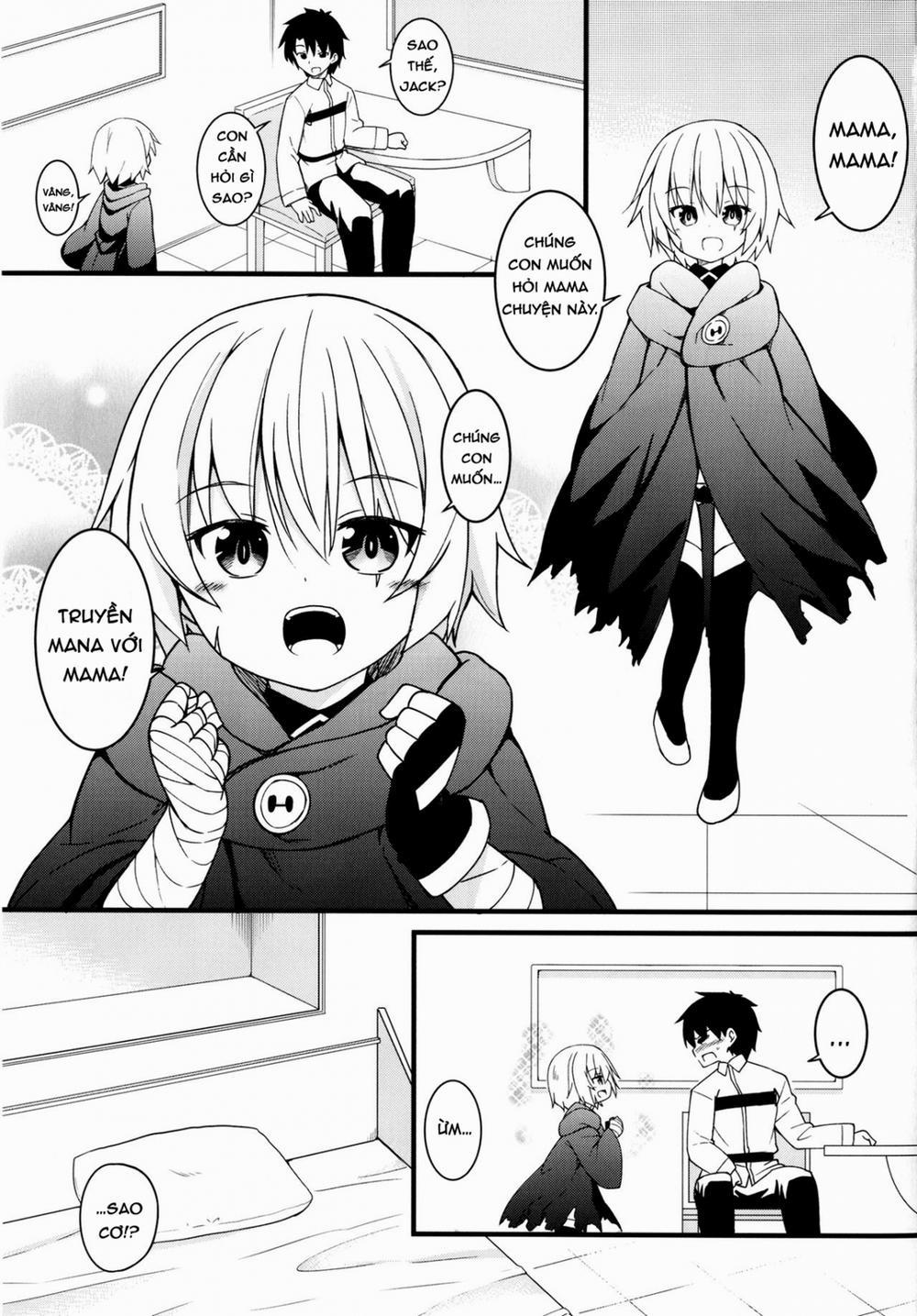 Okaa-san Maryoku Kyoukyuu-tte? | Mom, What's a Mana Transfer? (Fate/Grand Order) Oneshot trang 1