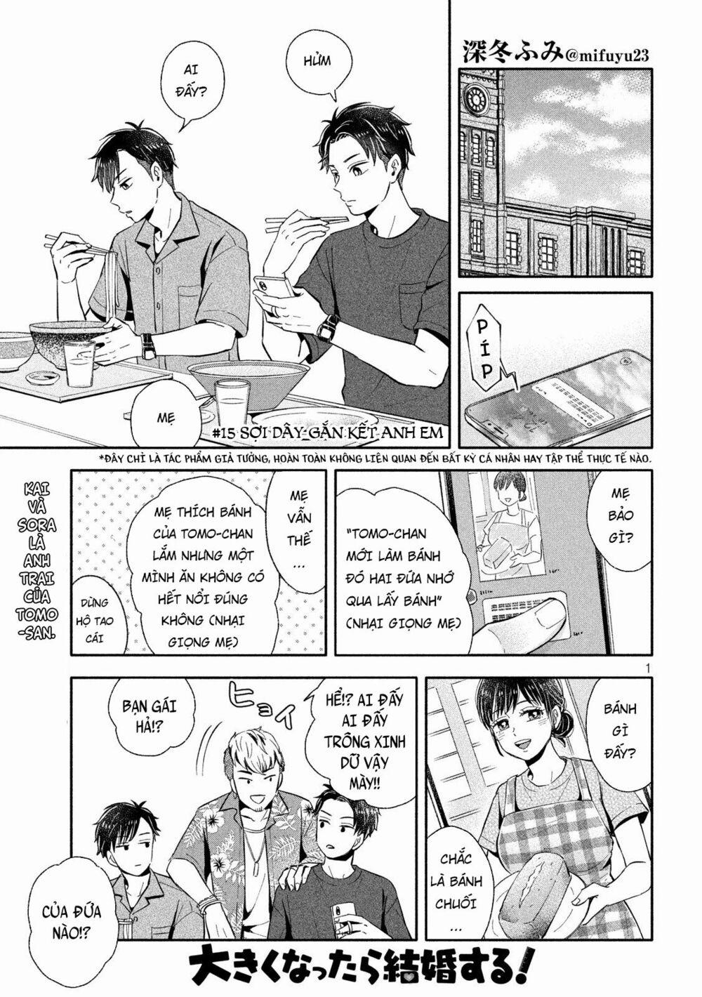 Okikunattara Kekkon Suru! 15 trang 2