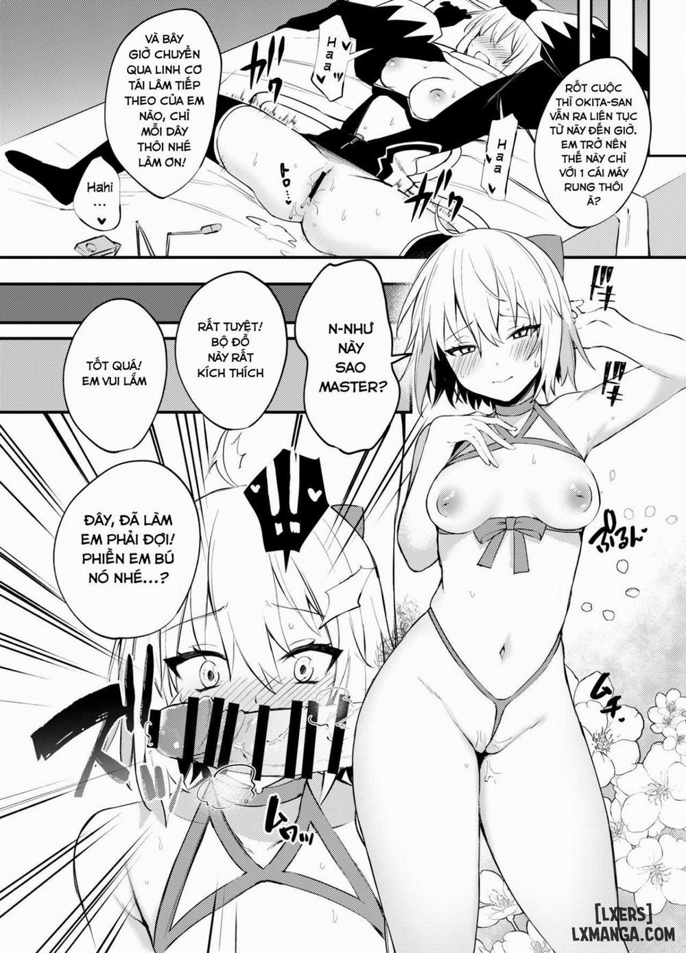 Okita-san Gaman Dekimasen! Oneshot trang 13