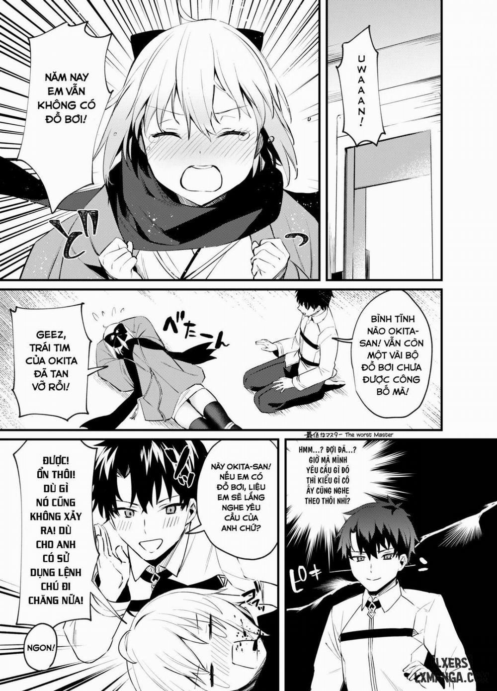 Okita-san Gaman Dekimasen! Oneshot trang 2