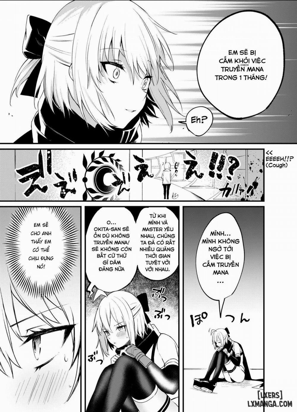 Okita-san Gaman Dekimasen! Oneshot trang 4