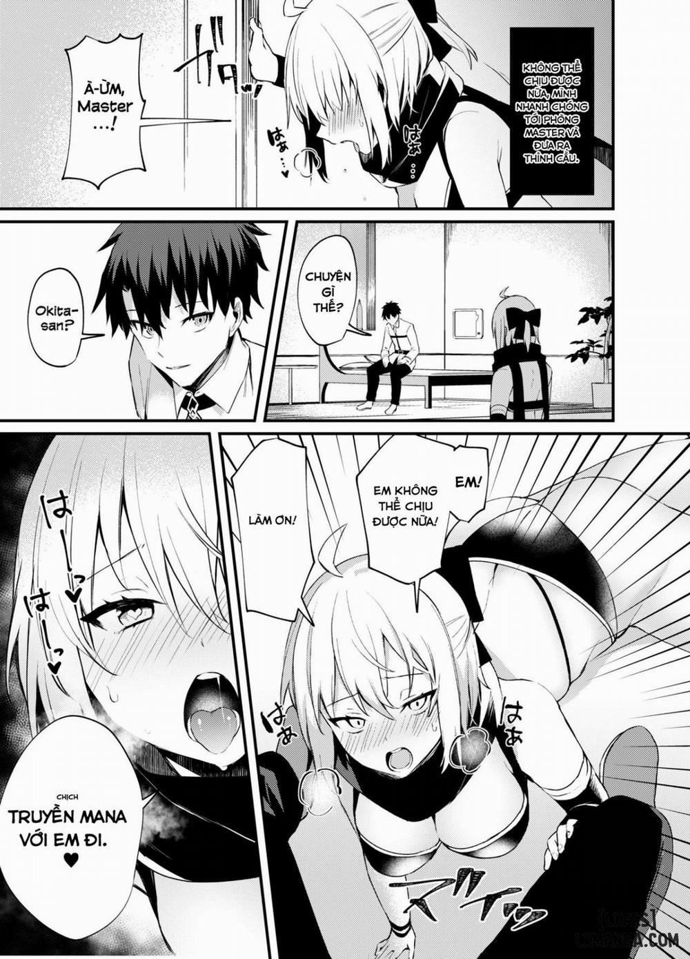 Okita-san Gaman Dekimasen! Oneshot trang 6