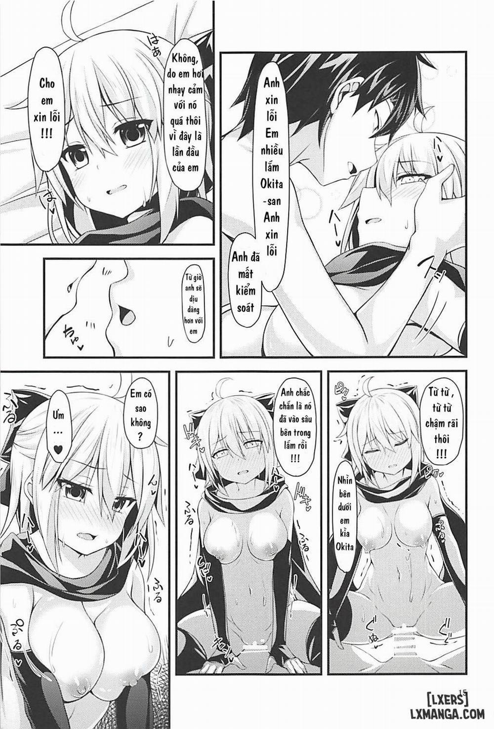 Okita-san to Chaldea Icha Love Ecchi Shitai Oneshot trang 15