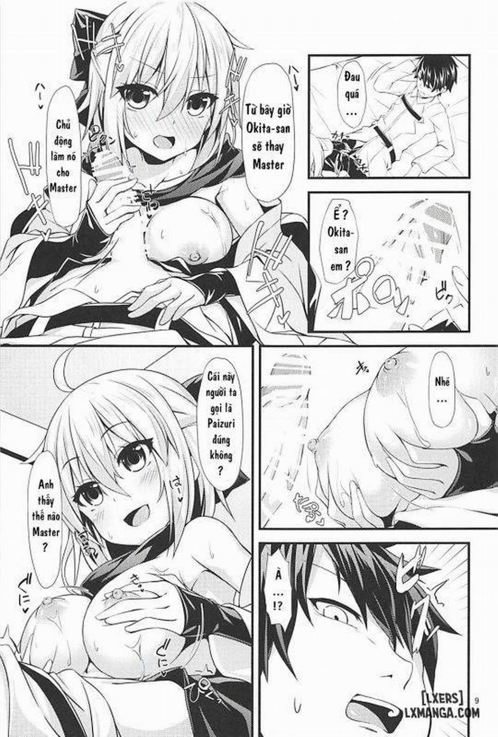 Okita-san to Chaldea Icha Love Ecchi Shitai Oneshot trang 9