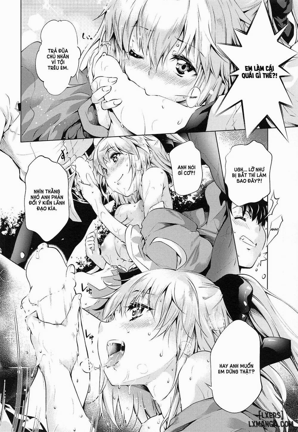 Okita-san to Kotatsu Ecchi Oneshot trang 10