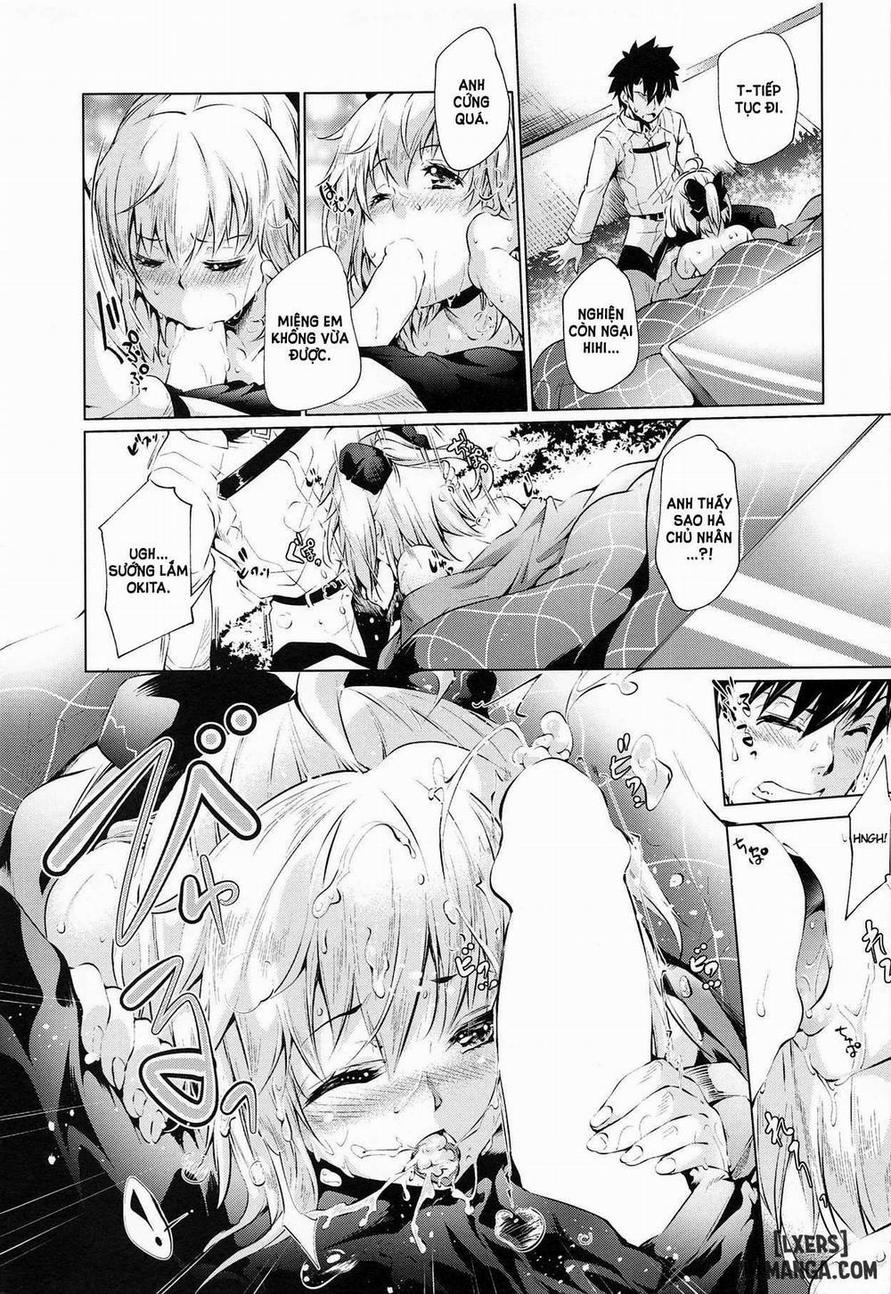 Okita-san to Kotatsu Ecchi Oneshot trang 11